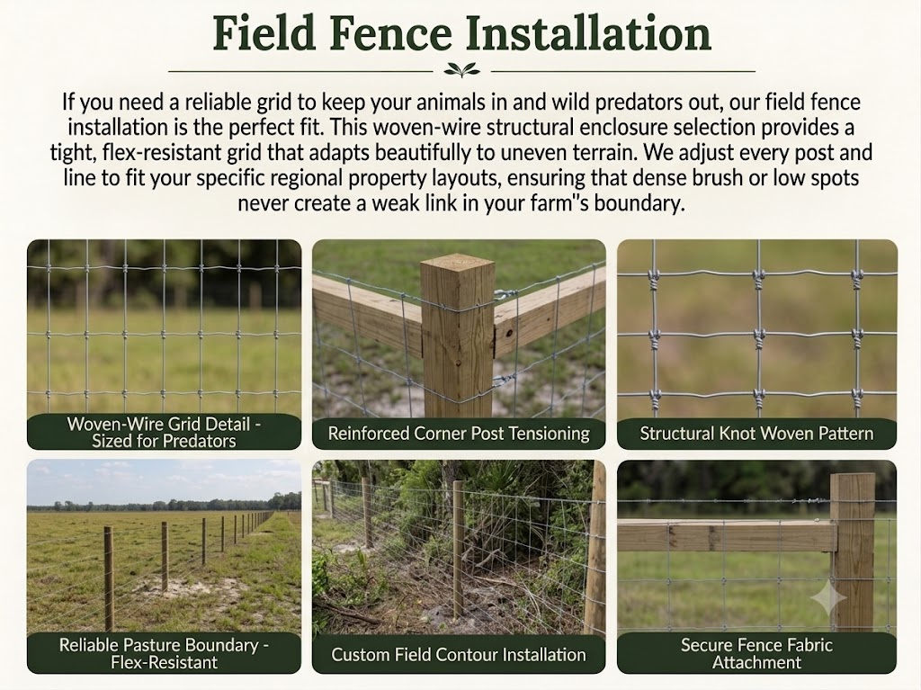 field fence installation near me