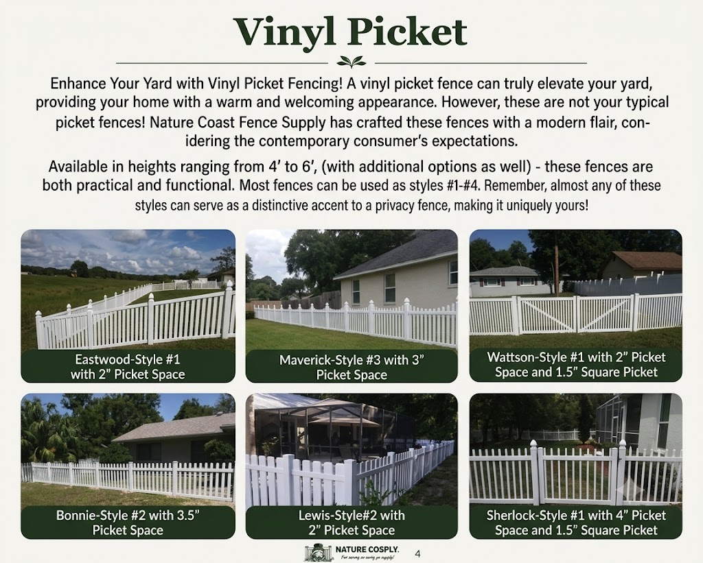 Vinyl Picket Fence Near Me