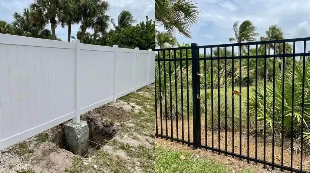 Wind-resistant fence design for Florida storms