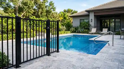 aluminum pool fence panels