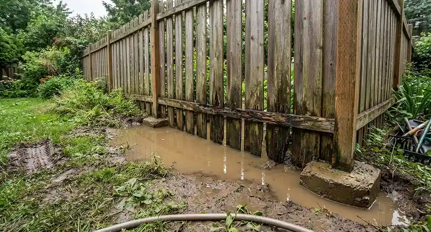poor drainage
