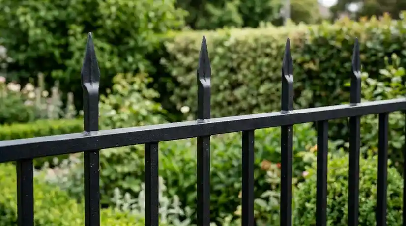 pressed spear aluminum fencing
