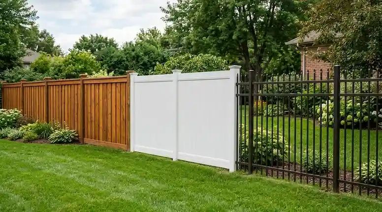 board fence compare with other fence types
