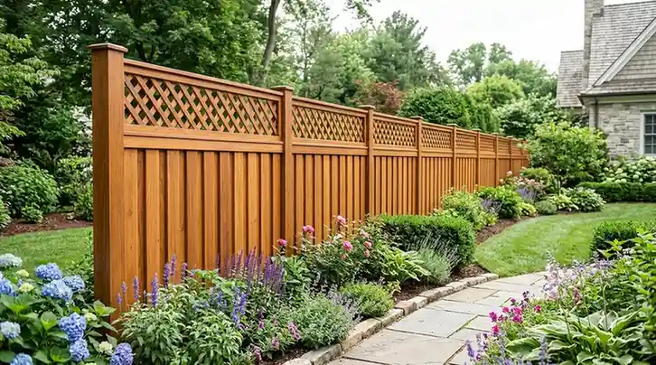 decorative board fencing