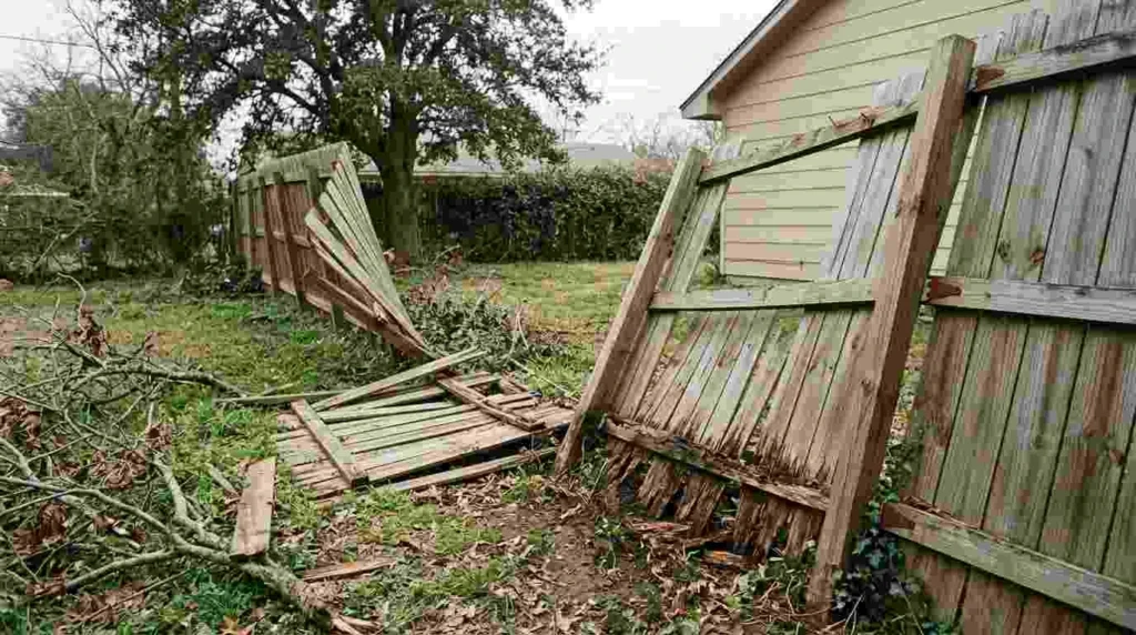 fence damage assessment Florida