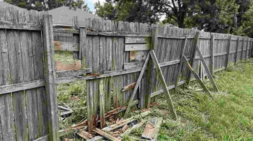 fence repair versus replacement Florida